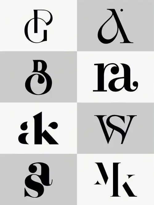 logo设计高级创意轻奢简约英文logo设计