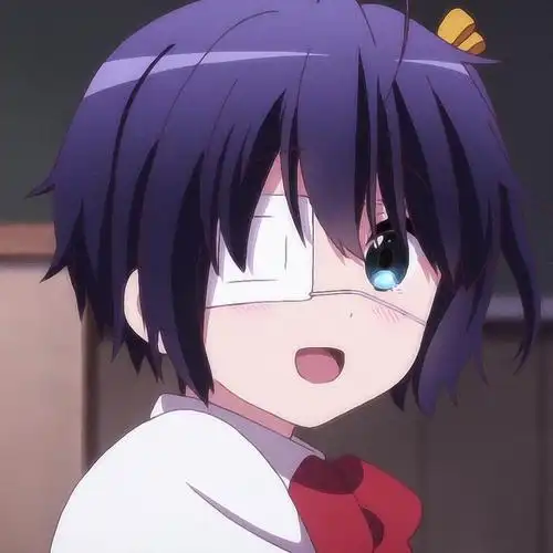 动漫女生头像番中二病也要谈恋爱小鸟游六花动漫头像小鸟游六花超清qq