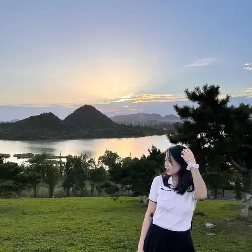 夏天一起去月亮湖吹吹晚风吧#贵阳  #月亮湖