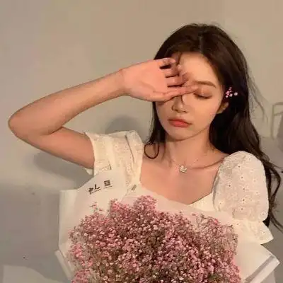 头像女生花朵图片