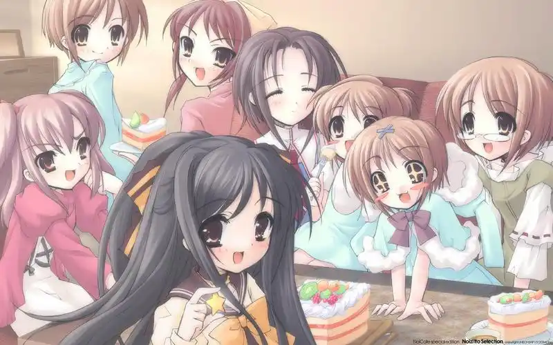 高清晰的动漫女孩,高清图片,电脑桌面-壁纸族