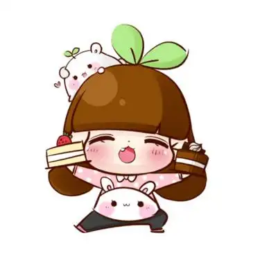 卡通头像女生可爱萌蠢萌蠢萌的好可爱