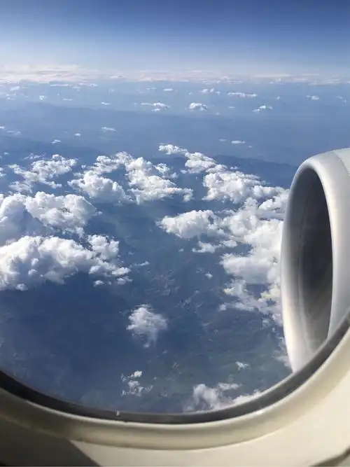 从飞机上拍到的天象景观