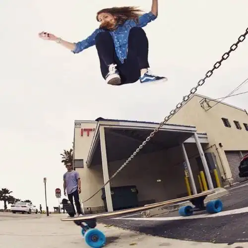 滑板 板女 女头