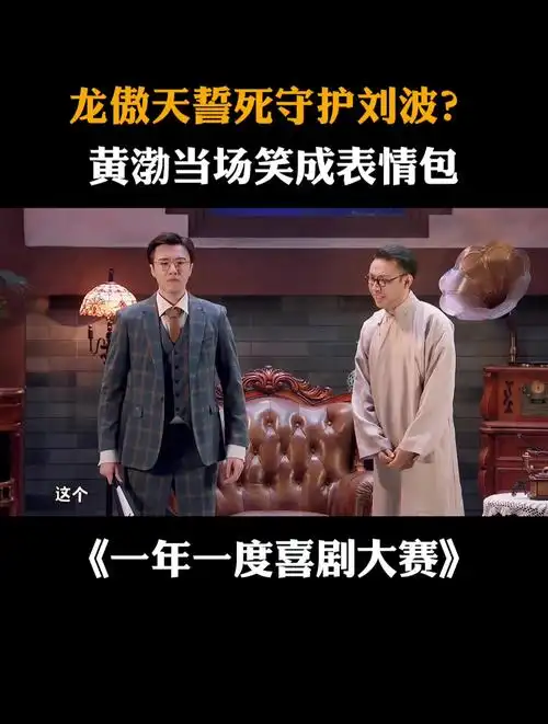 龙傲天誓死守护刘波?黄渤当场笑成表情包丨喜剧大赛