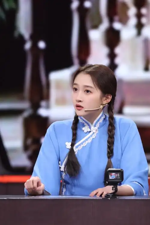 关晓彤王牌对王牌民国女学生造型##关晓彤王牌对王牌