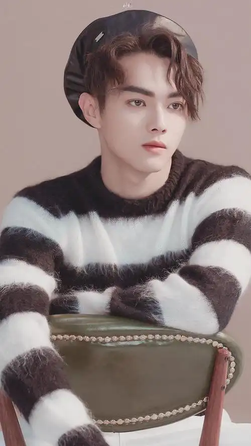 许凯长得眉清目秀,笑起来的时候宛若一盆清水泛起的涟漪,淡淡的,却又