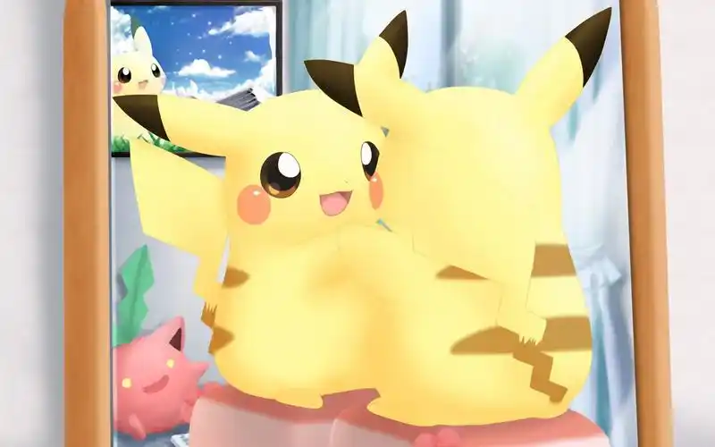 皮卡丘的幸福生活,卡通明星-回车桌面