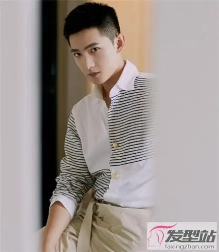 两边铲男生短发设计 帅气时髦潮男必备_发型站_最新流行发型设计发型