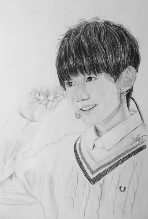 王源# 我会记住你那如同阳光照进心底的明亮的眼睛@tfboys-王源