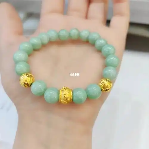 黄金转运珠福玉珠完美搭配