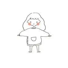 画手绘头像q版可爱女生怕出错怕不够好怕来不及简笔画ins简笔画ins风