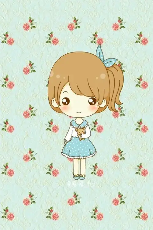 鬼小妞,iphone壁纸,q版,可爱,鬼鬼