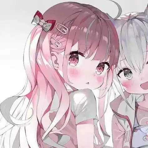 击爆少女心的动漫闺蜜头像