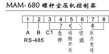 志高螺杆空压机怎么外接远程启动