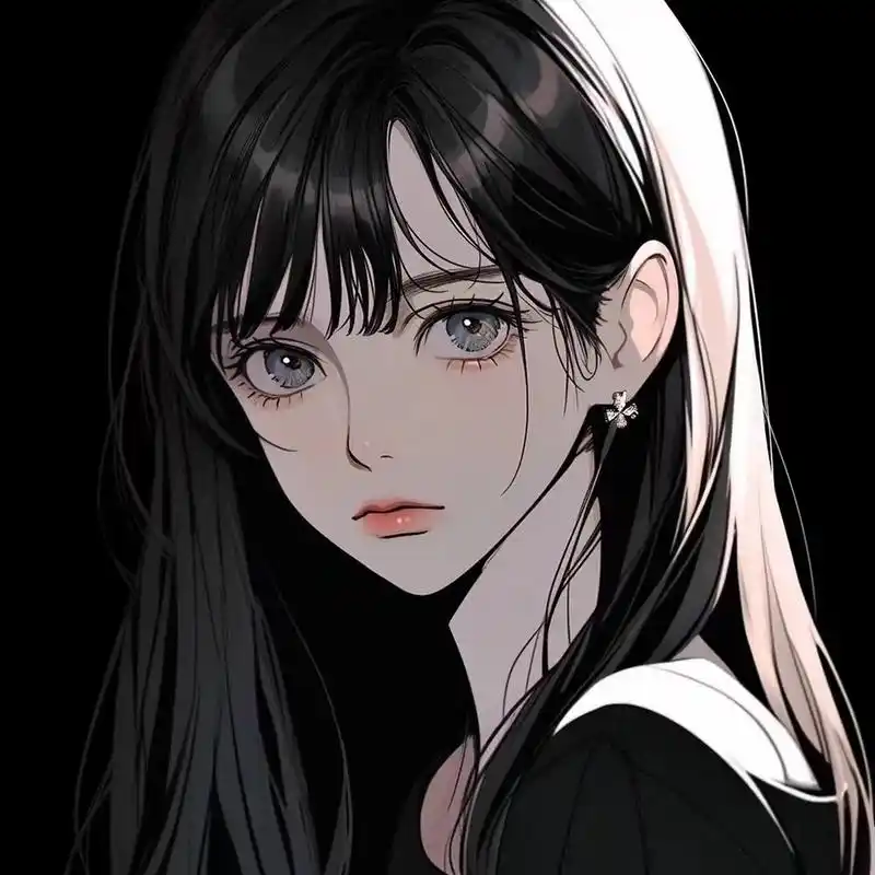 头像分享 | 黑色系动漫女头. 黑色系动漫女头来啦