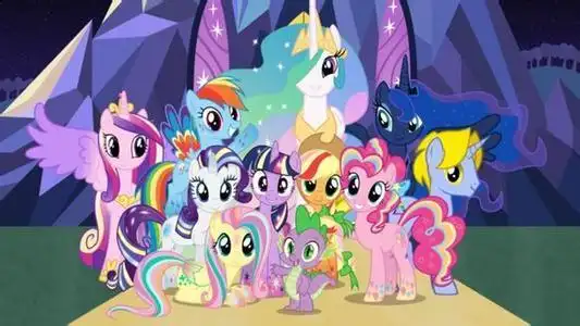 小马宝莉第七季_图片小马宝莉宇宙公主月亮公主小时候