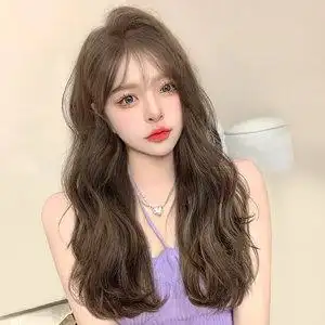 假发女中长发大波浪长卷发2021年时尚新款韩式气质自然假发全头套