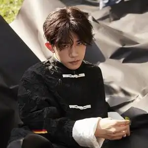 易烊千玺同款唐装褶皱潮牌春夏民族中国风盘扣外套中…m码