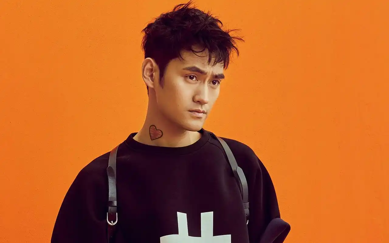 袁弘色彩写真帅气图片桌面壁纸