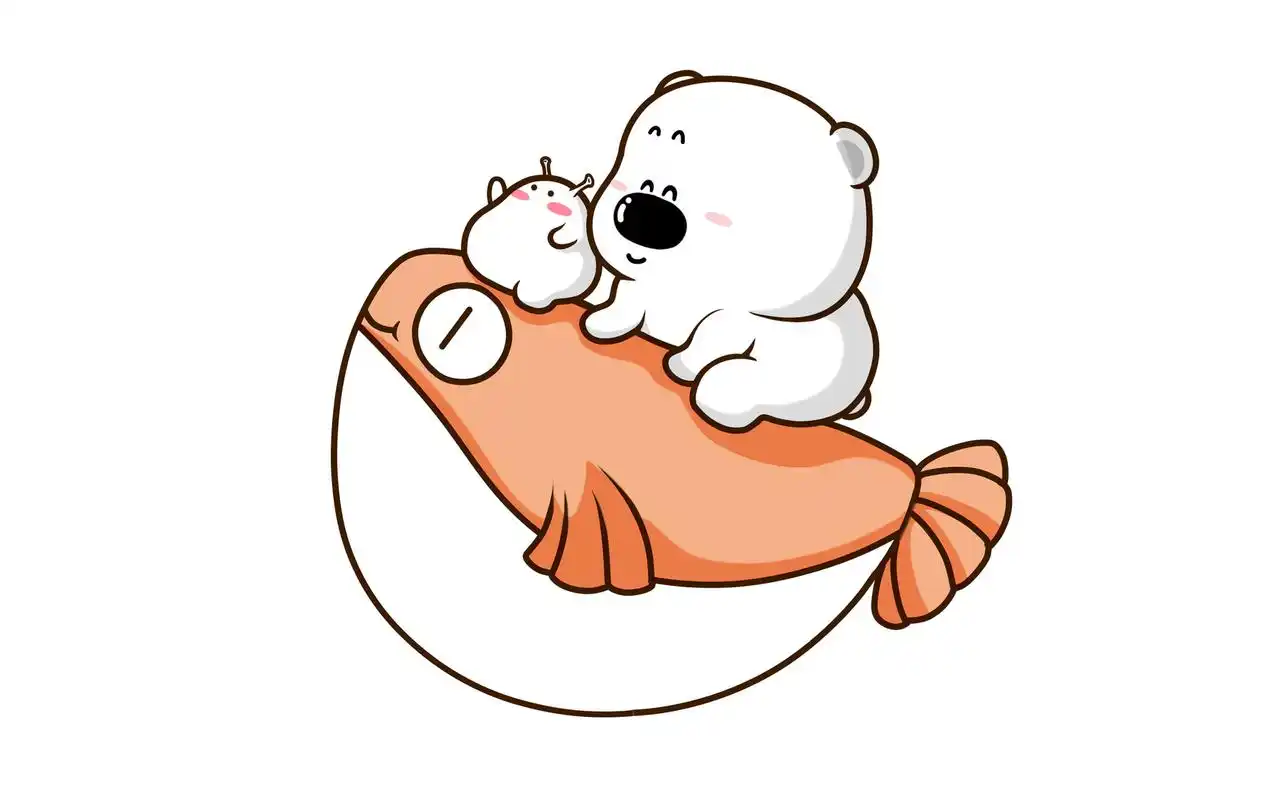 可爱卡通小囧熊超萌图片大全电脑桌面壁纸素材下载