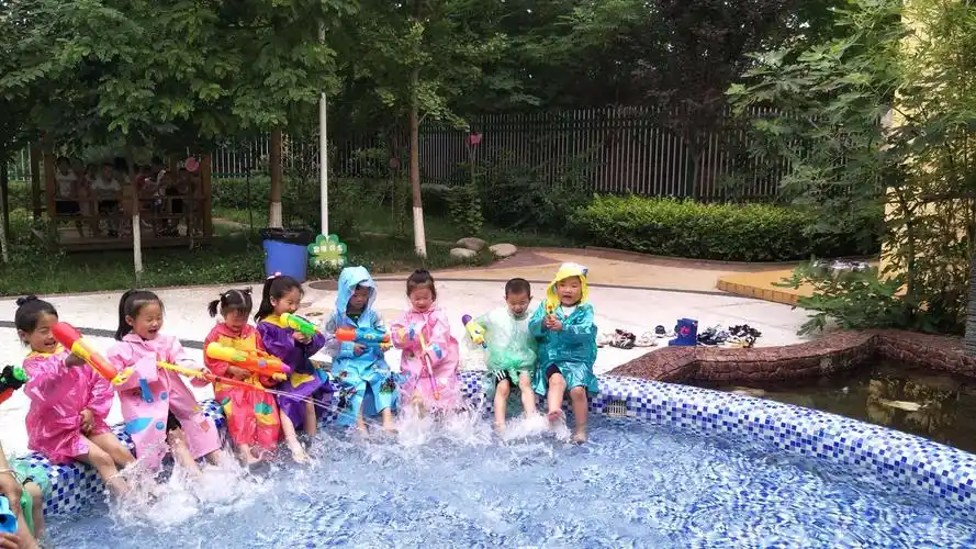 炎炎夏日,水漾童年—杨陵区第一幼儿园夏季戏水活动