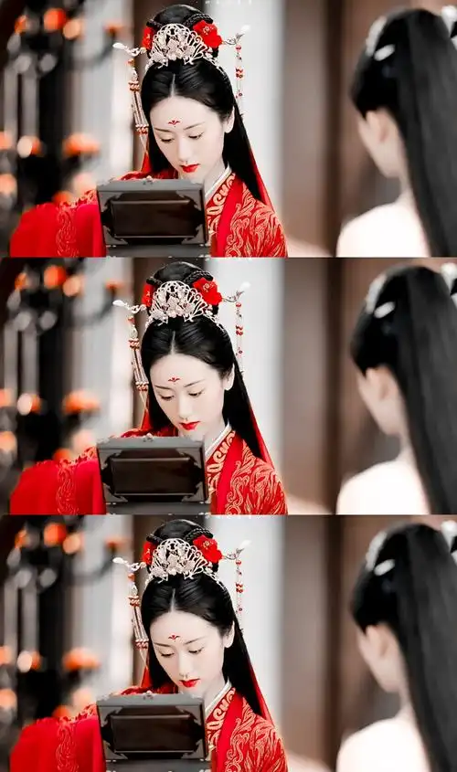 袁冰妍琉璃琉璃美人煞 wb 心动记录册 (红衣美人)