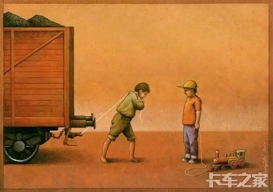 讽刺社会黑暗现实的图片