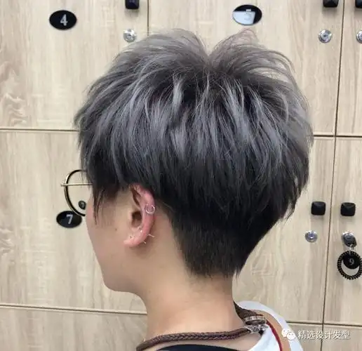 夏日剃后边短发最火