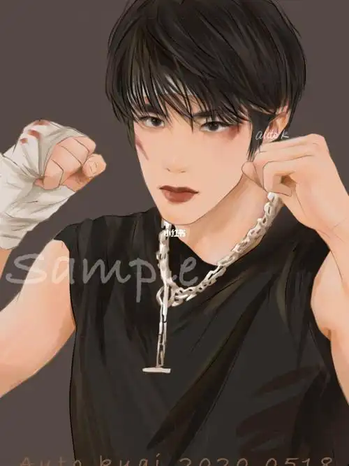 时代少年团刘耀文手绘