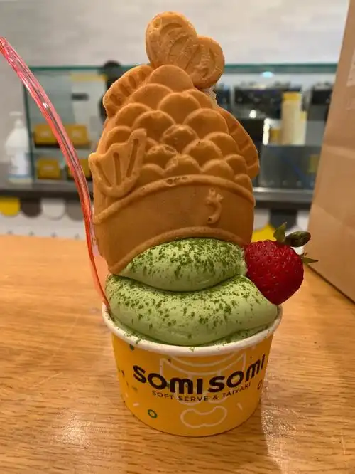 somisomi十个门奥莱鲷鱼烧冰淇淋