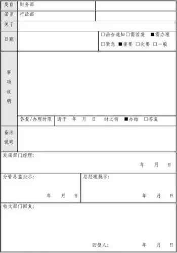 内部沟通协调函