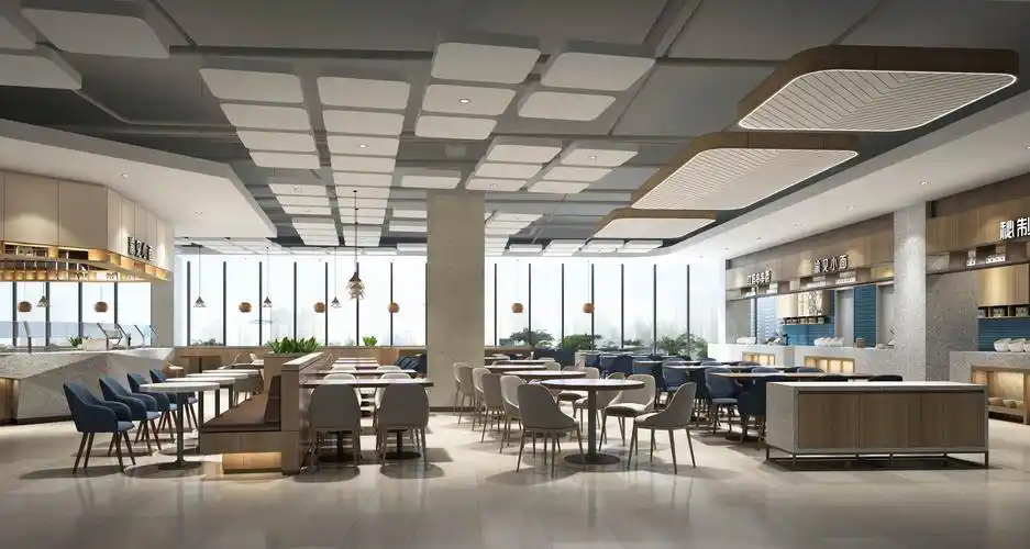 成都医学城三医创新中心三期综合配套员工餐厅_效果图区_室内设计联盟