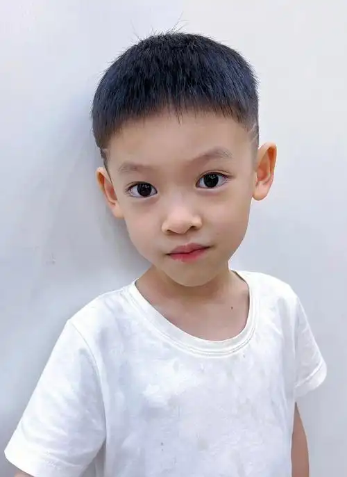 男孩的夏天清爽短发