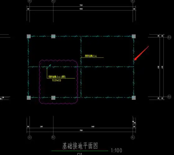 求各位前辈帮助下这个防雷接地图上的线是均压环吗