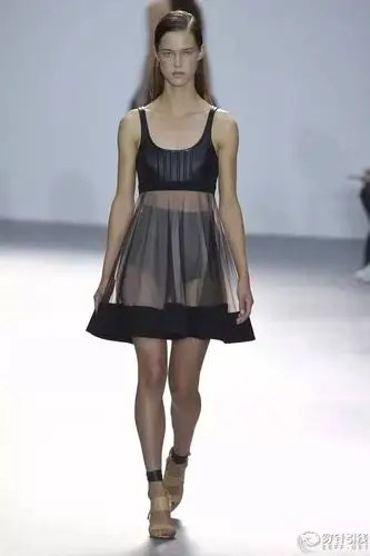 2016伦敦时装周之最 -- 透明薄纱