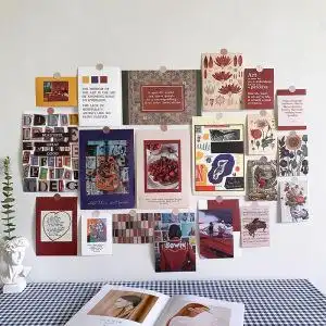 复古电影海报装饰卧室墙贴画宿舍书桌墙面墙贴背景照片墙贴纸自粘