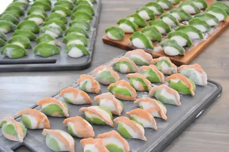 每年过年都会做的翡翠白玉饺子