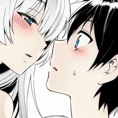 很撩人的禁欲黑白动漫情侣头像图片 2023高甜高冷禁欲动漫情头_情侣