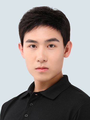 假发男士短发全真发男生韩版帅气全头套中老年发套假头发短发发型