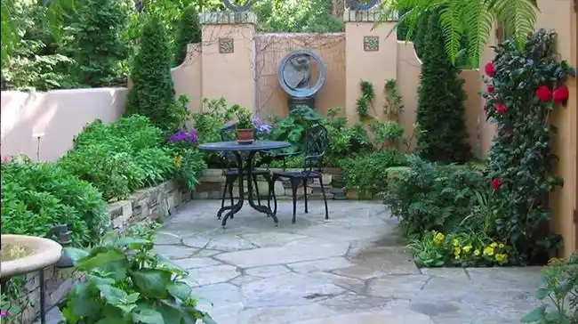 18款海南小户型别墅花园庭院绿化设计效果图-海口悦民园林