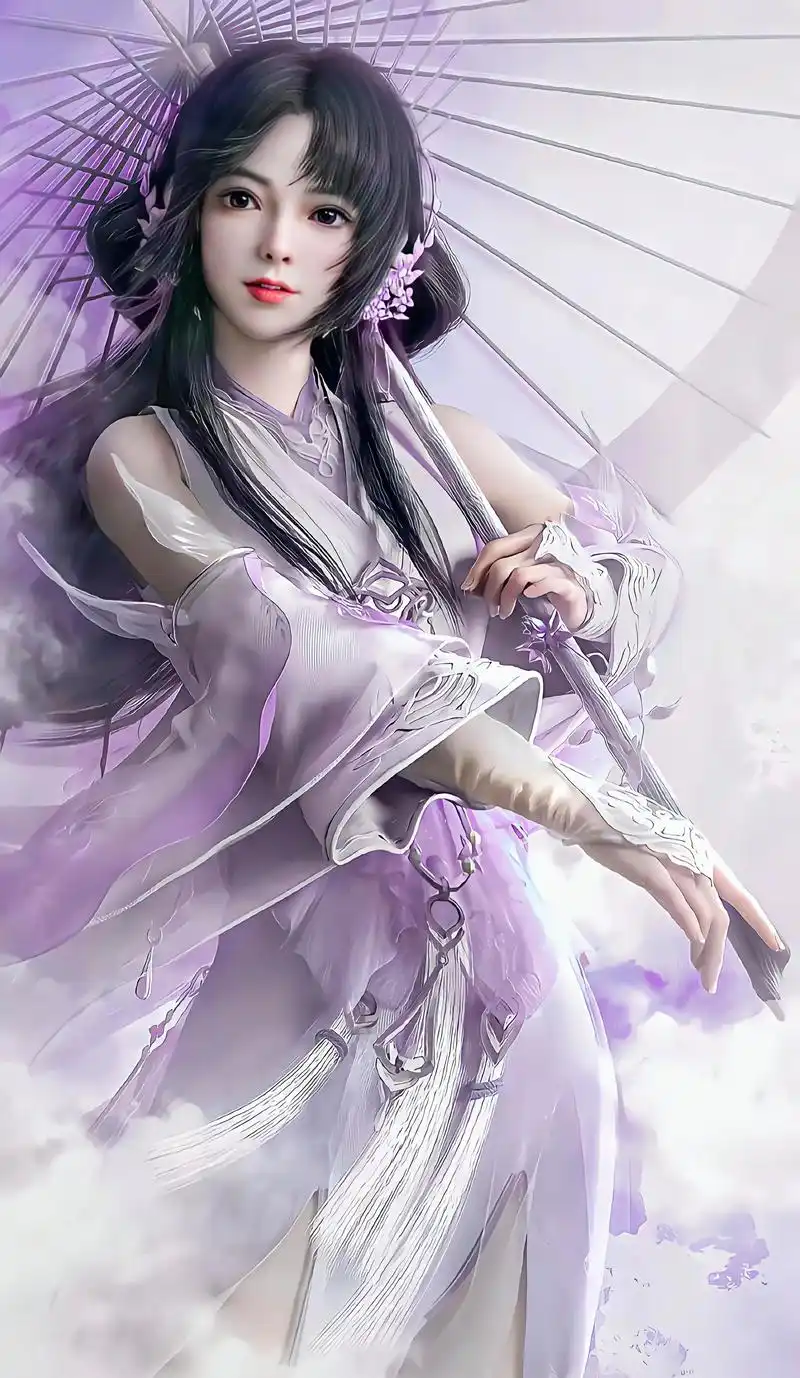 古风诗词 古风美女手绘 绝绝子