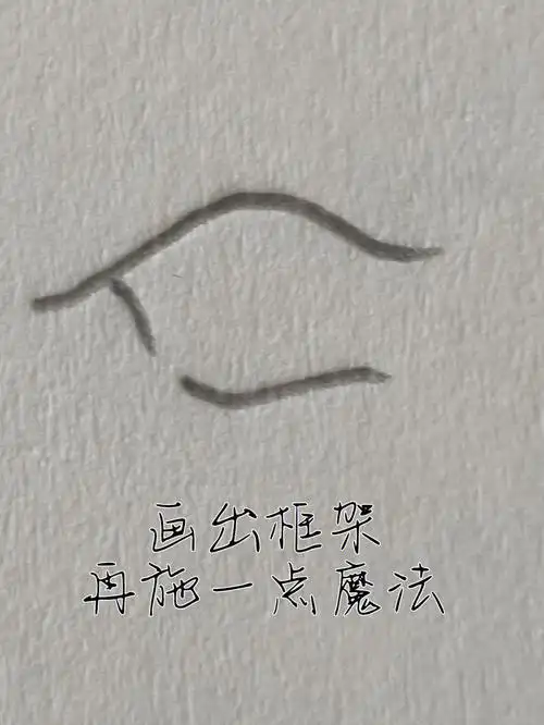 手绘眼睛教程79