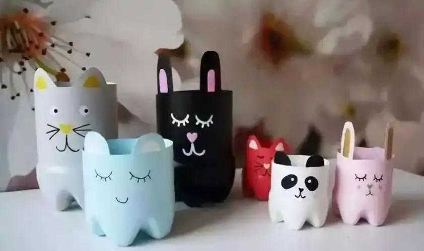 喝完的矿泉水瓶废物利用手工环创全都有绝对惊艳