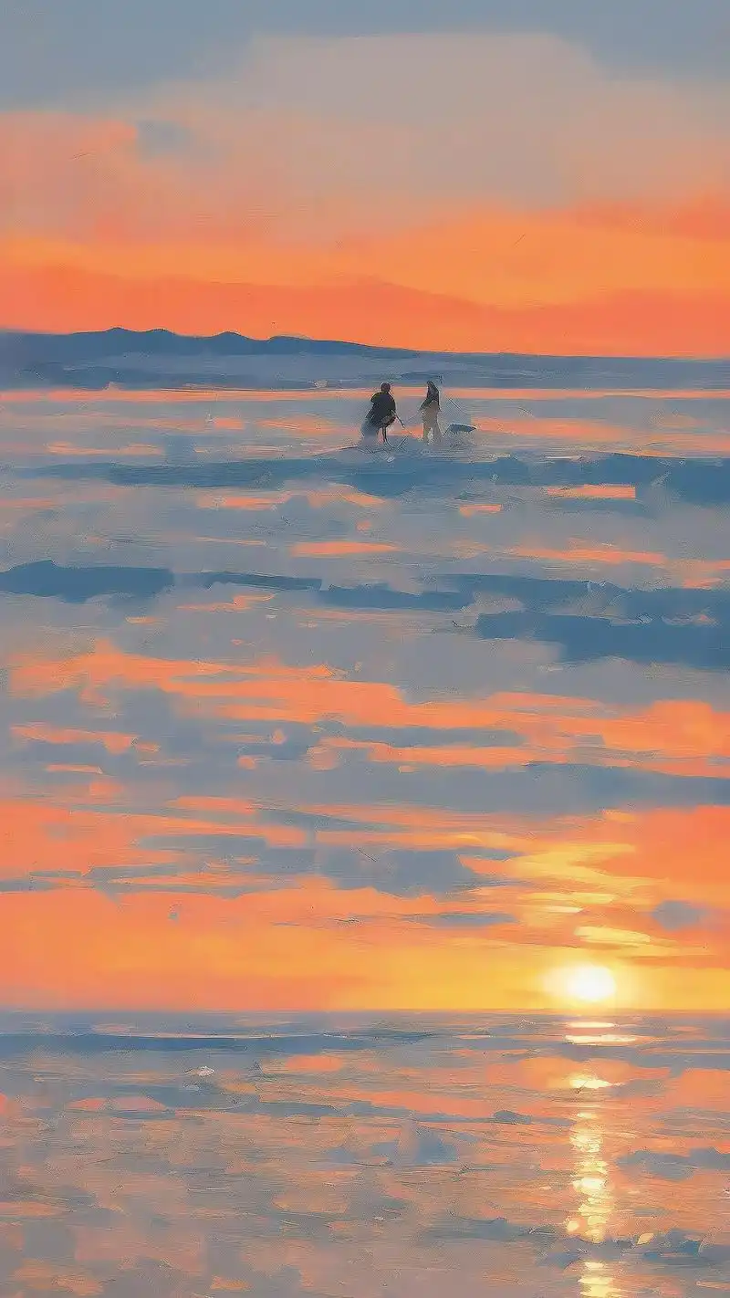 女生必备!ins风手机日落壁纸93