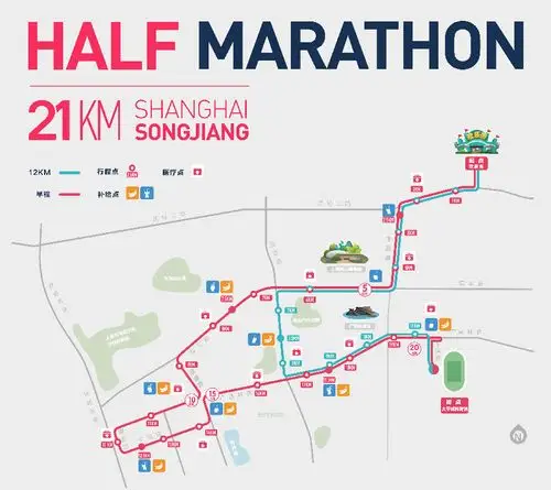 上海松江半程马拉松赛