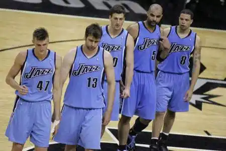 2008-2009赛季nba爵士队球员名单阵容,2009爵士队首发阵容