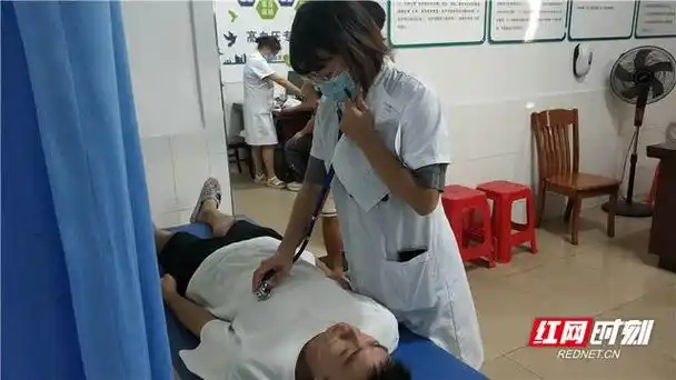 汝城县大坪镇中心卫生院开展征兵体检