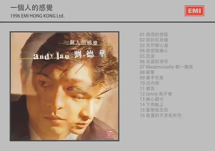 刘德华唱片封面2