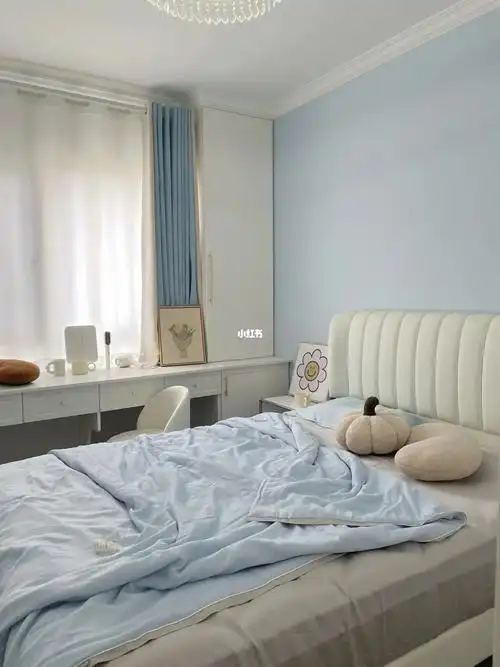 越看越喜欢的儿童房丨蓝色系卧室